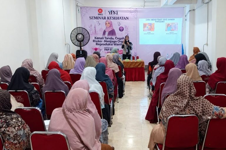 Puluhan Kader Akhwat PKS Cengkareng Ikuti Seminar Kesehatan Organ Reproduksi Wanita